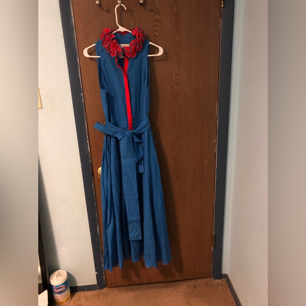Gul hurgel maxi dress